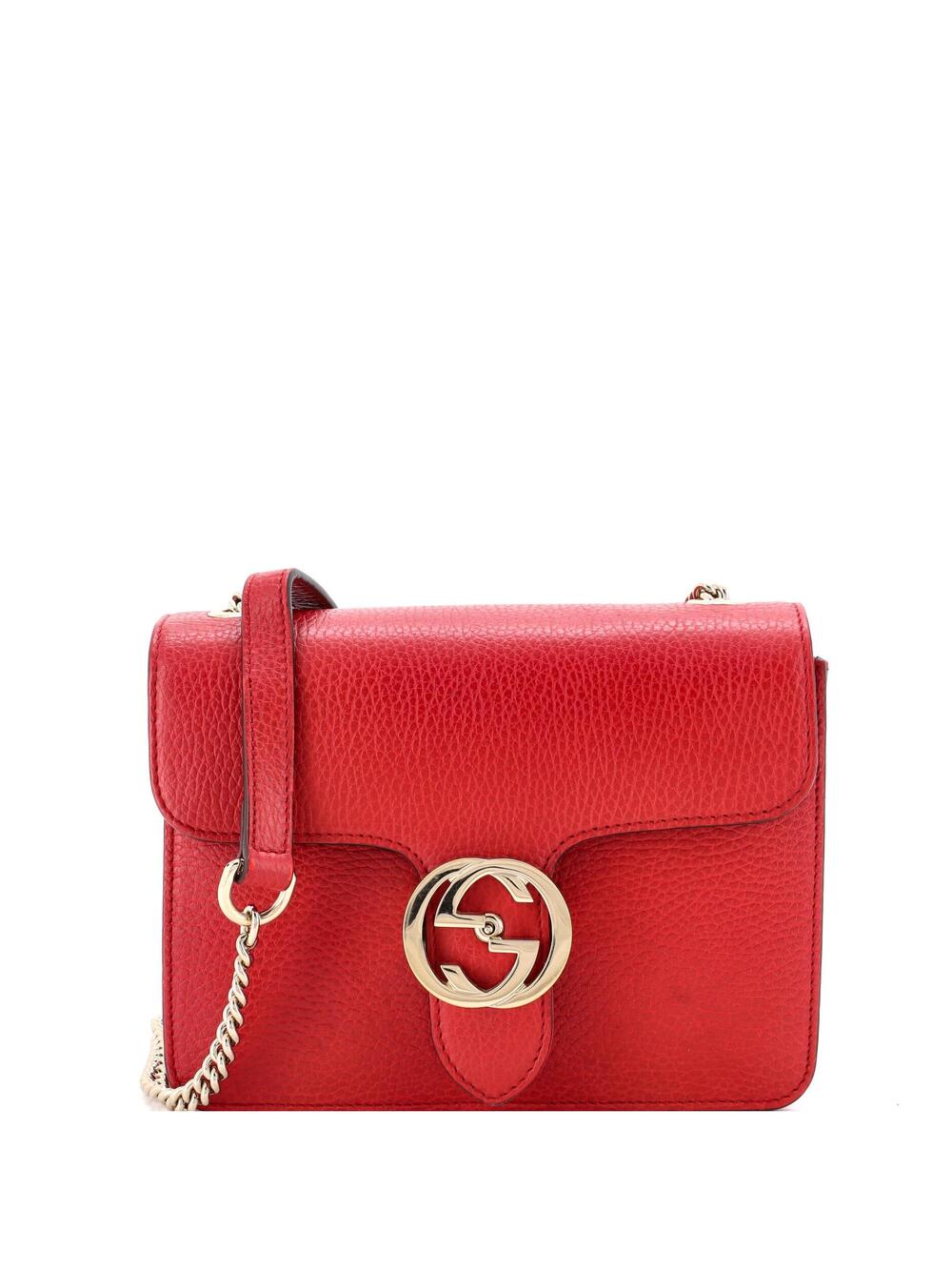 Gucci Interlocking Shoulder Bag Leather #364667G88B